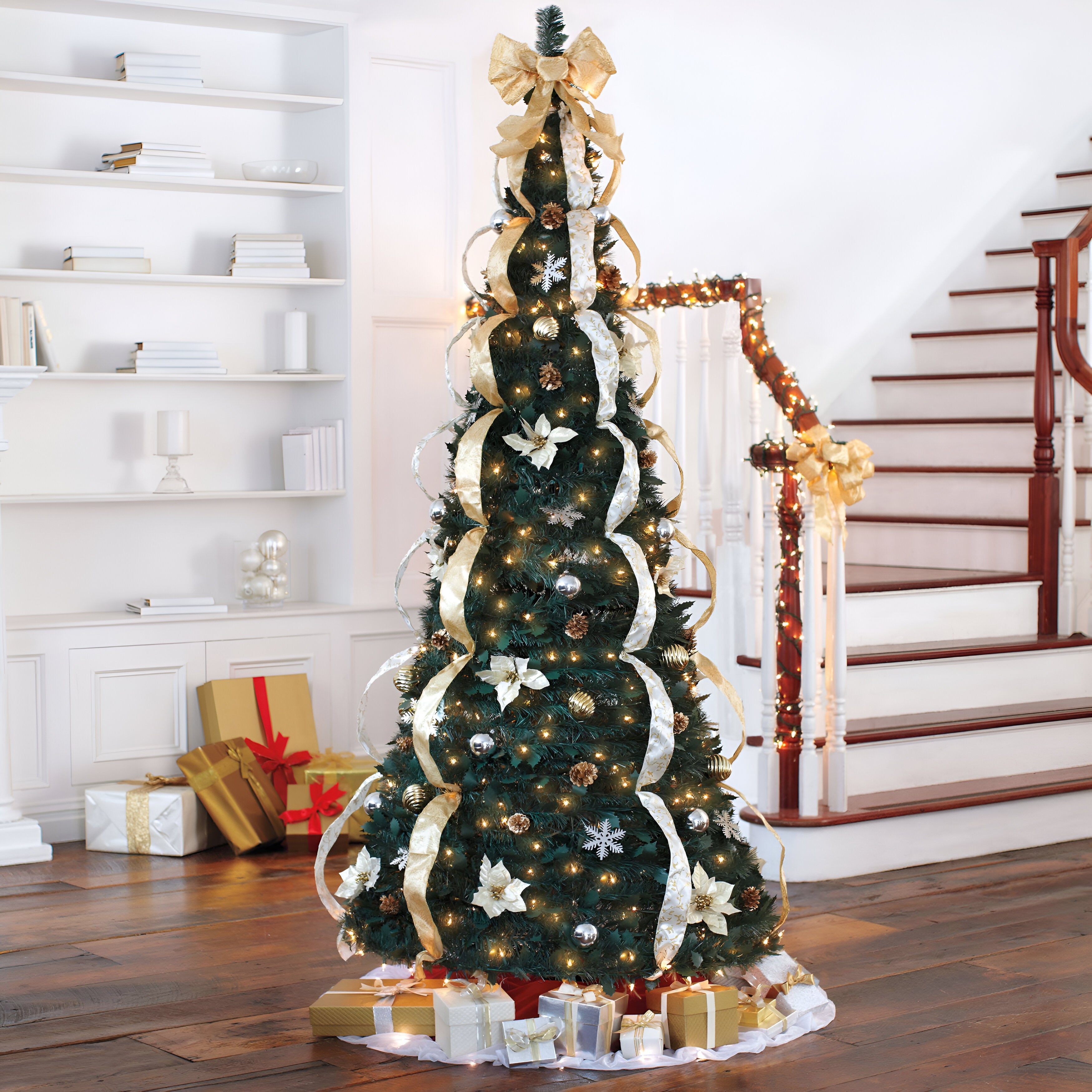 Elegant Slim Christmas Tree