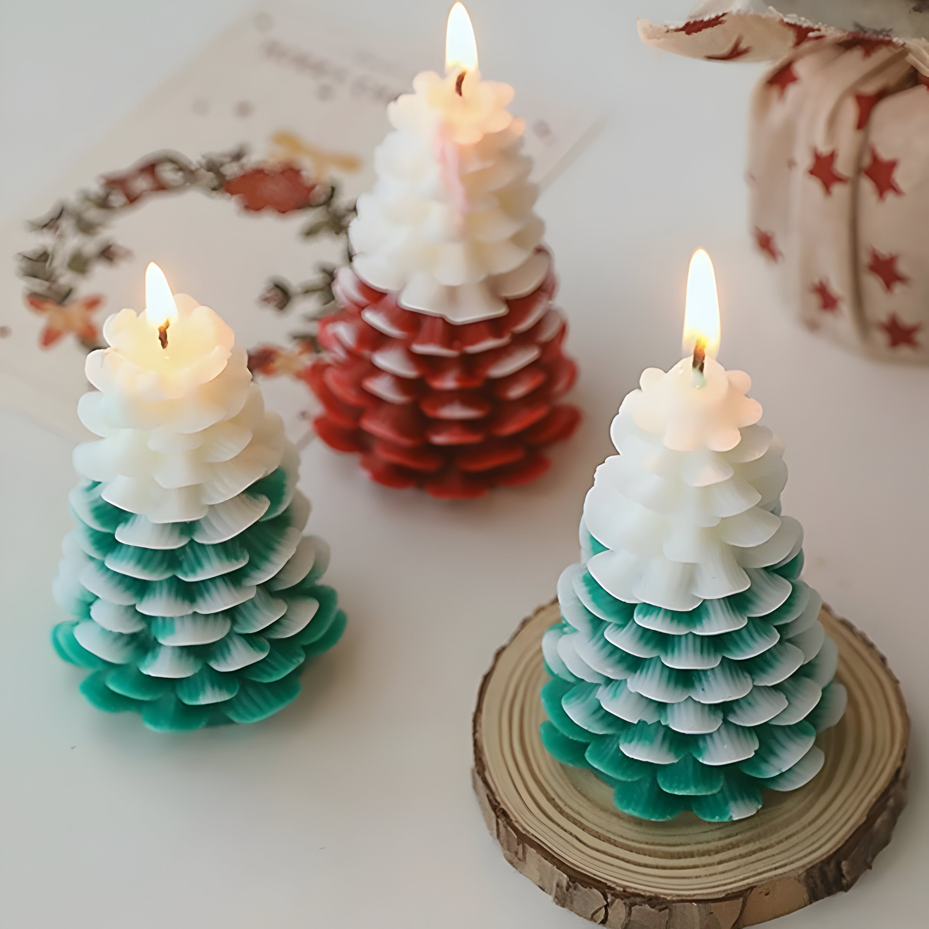 Christmas Tree Scented Candles