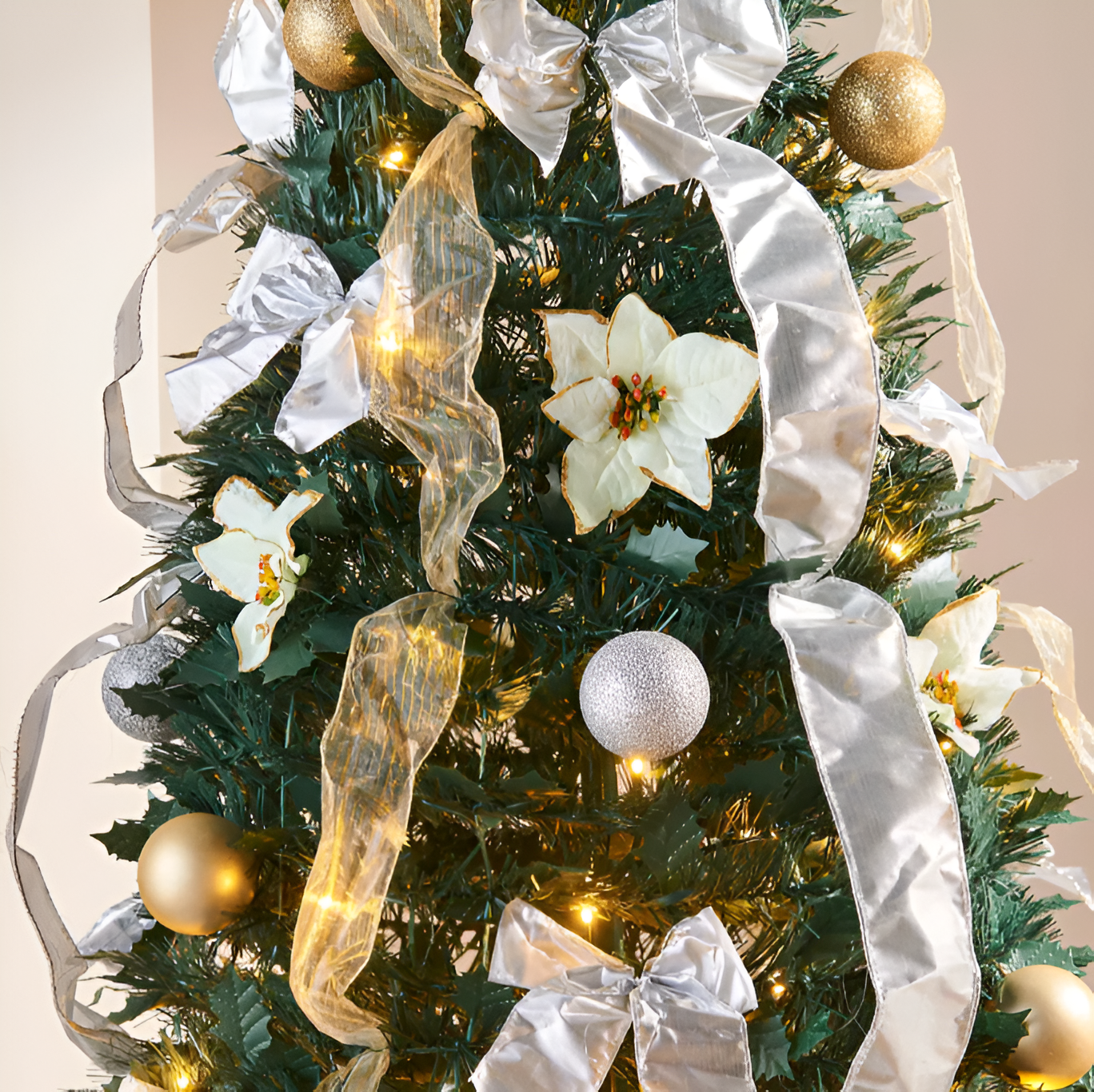 Elegant Slim Christmas Tree