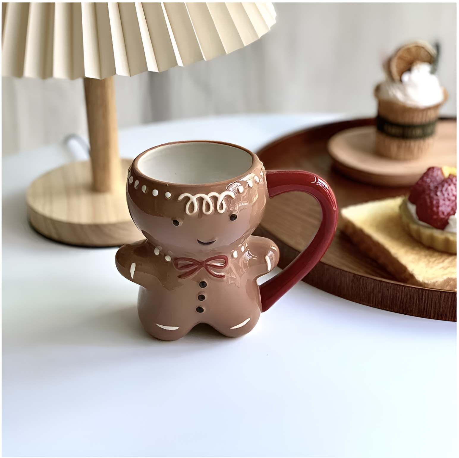 Gingerbread Man Holiday Mug