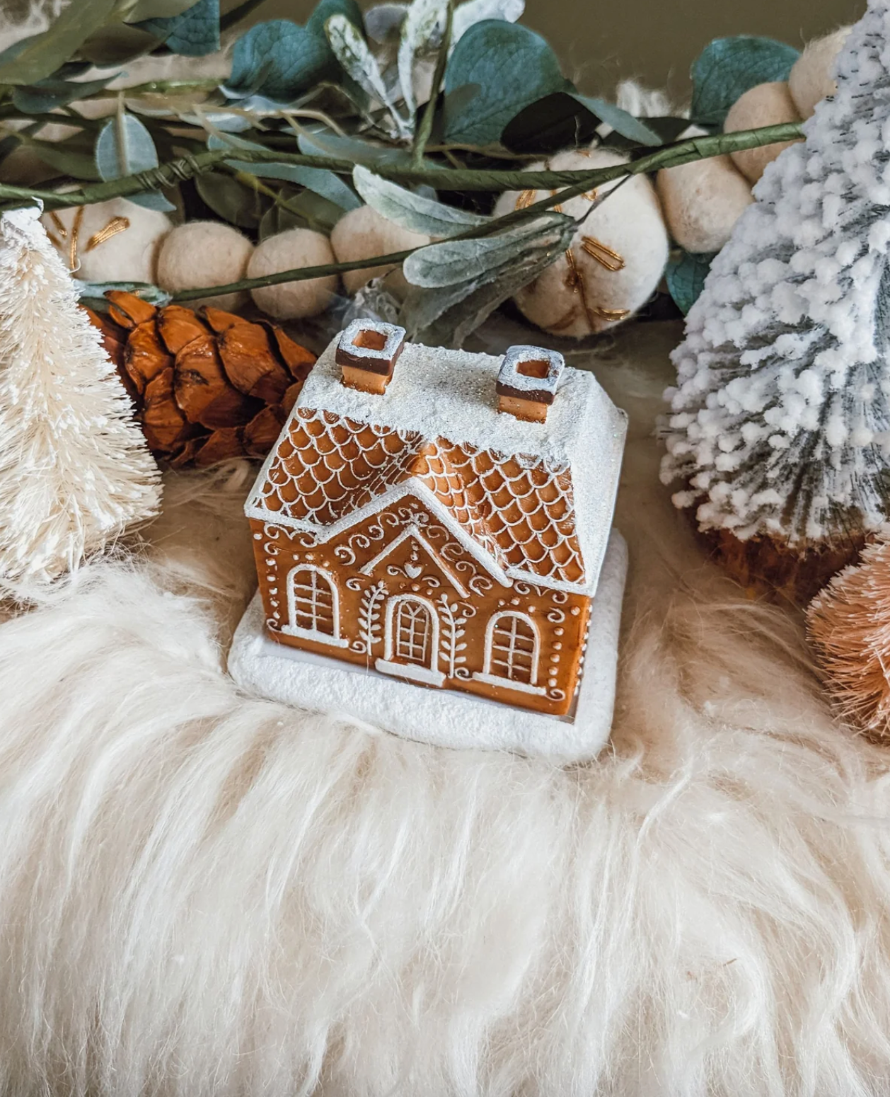 Gingerbread House Incense Burner